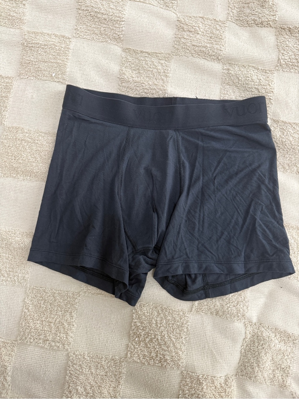 Vuori‎ Men's Lifestyle Boxer Brief Navy- Small